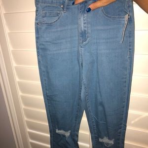 pacsun light denim jeans
